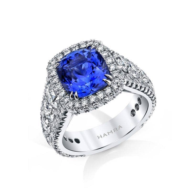 Sapphire & Diamond Ring